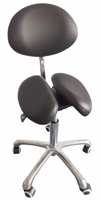 Affinity Split Seat Saddle Stool. AFSPSSADBR/BLK - Massage & Beauty Beds